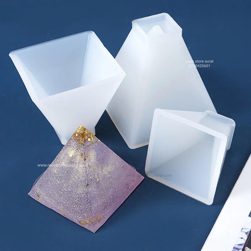 Resin pyramid mould